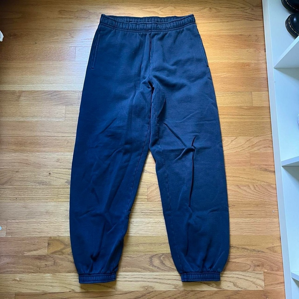 aritzia cozyAF navy sweatpants